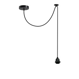 LEDSone Modern Adjustable Single-Head Pendant Light with E27 Socket for Dining Rooms, Living Room, Kitchen, Hallway, cafes, Bars, Offices and Restaurants