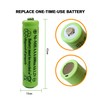 GSUIVEER AAA Nimh 600mAh 1.2v Rechargeable Battery for Outdoor Solar