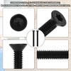 1/4-20 x 2 1/2 Flat Head Trailer Deck Floorboard Thread