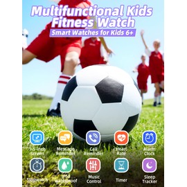 Kids Smart Watch for Boys Girls,IP68 Waterproof Kids Fitness Activity Tracker Watch,Heart Rate Sleep Monitor,8 Sport Modes,Pedometers,Calories Counter,Alarm Clock,Kids Gifts for Teens 5+ (Pruple)