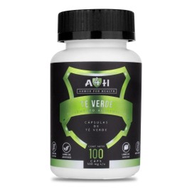 Te Verde 100 Cáps A4h Salud Armor4h Vida Antioxidante 500mg Sabor Sin Sabor