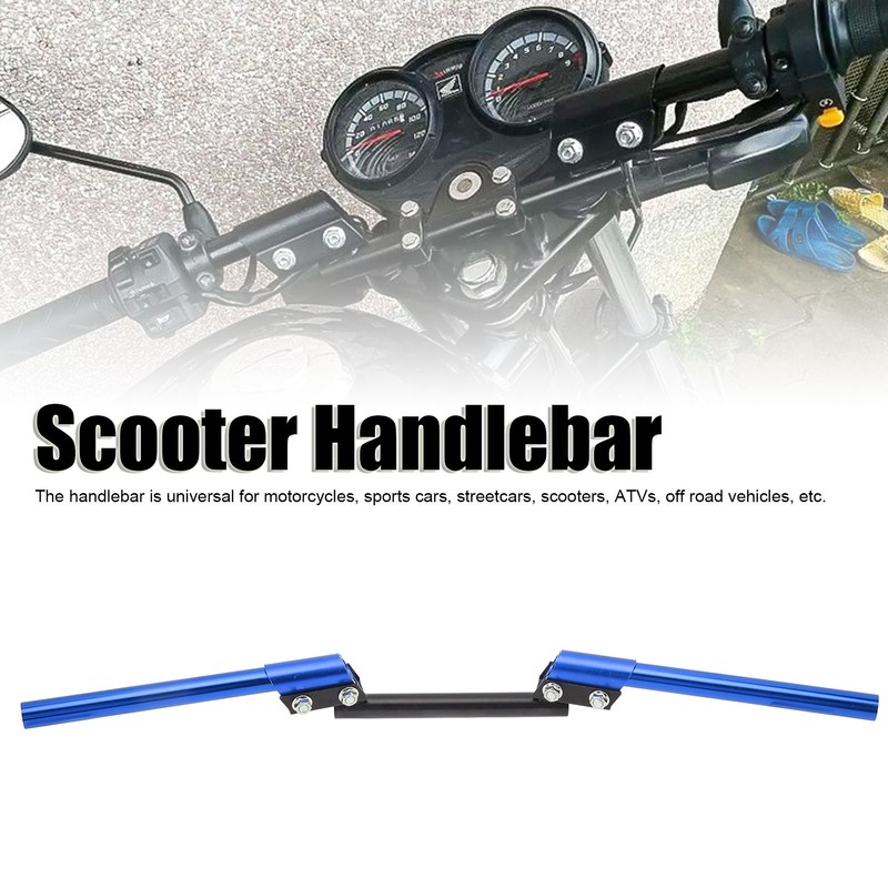 Motorcycle Handlebar 22mm Universal Adjustable Handle Bar for Sports Car