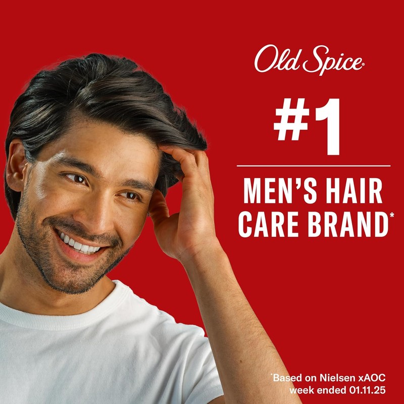 Old Spice, Hair Styling Fiber Wax for Men Flexible HoldLow