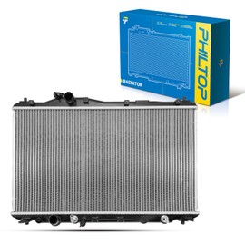 PHILTOP CU13257 Radiator Aluminum Automotive Replacement Radiators 2012-2013 Civic 1.8L, 2012-2015 Civic 1.5L, 2013-2014 ILX 1.5L