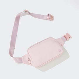 Everywhere Belt Bag Large 2L, Pander Waterproof Everywhere Fanny Pack Purse for Women and Men with Adjustable Strap. (Pink)