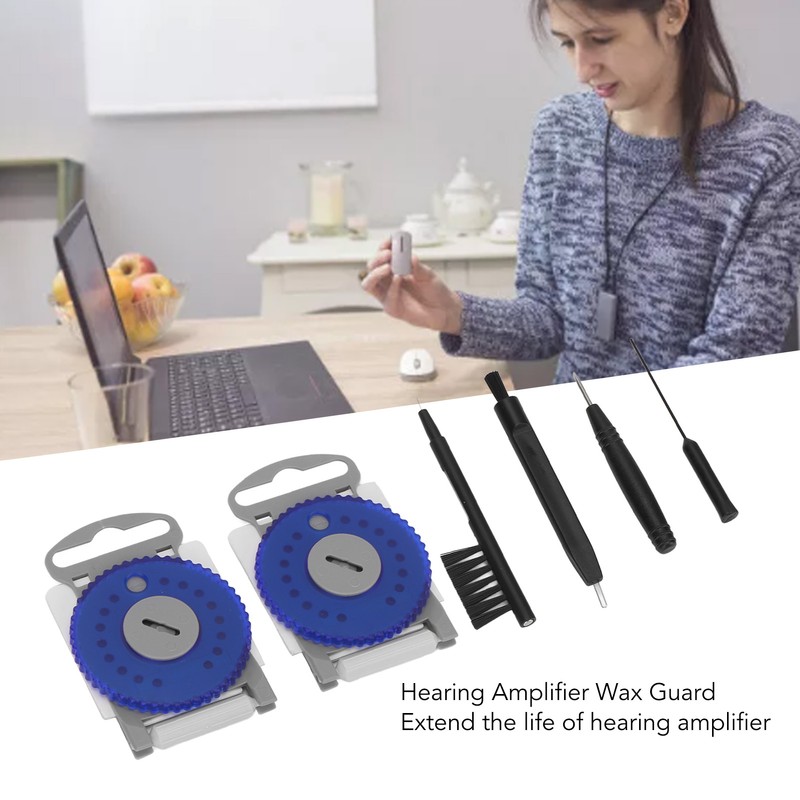 Hearing Amplifier Wax Guards Dust Proof Portable Earwax Filters Covers