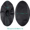 Xrten 8 Pairs Non Slip Reusable Waterproof Shoe Cover for