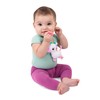 Bright Starts SootheMate Plush Teether Toy, Unicorn - Detachable Teether