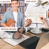 Ruled Notebook for Work with Inner Pocket, Hardcover Writing Notebook