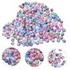 Operitacx 200pcs Number Beads Letter Beads Crimp Beads Charms for
