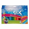 Artline Stix Brush Pens Markers Connecting - Pack of 20