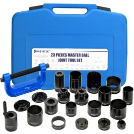 limontek 23Pcs Ball Joint Press Kit, Heavy Duty Master Ball Joint Removal Tool, U Joints and Brake Pins, Compatible with 2WD and 4WD Vehicles (Blue)
