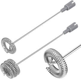 2 Pack Whisk heads frother replacements ONLY for VOMELON frother (For AAA Batteries version)