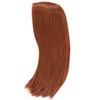 20 Inch Long Straight Ginger Brown Wig for Women Natural