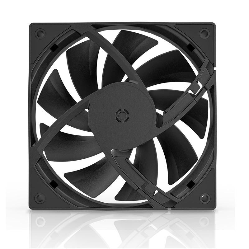 DARKROCK 3-Pack 120mm Black Computer Case Fans High Performance Cooling
