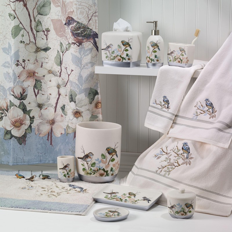 Avanti Linens - Tissue Box Cover, Nature Inspired Home Decor