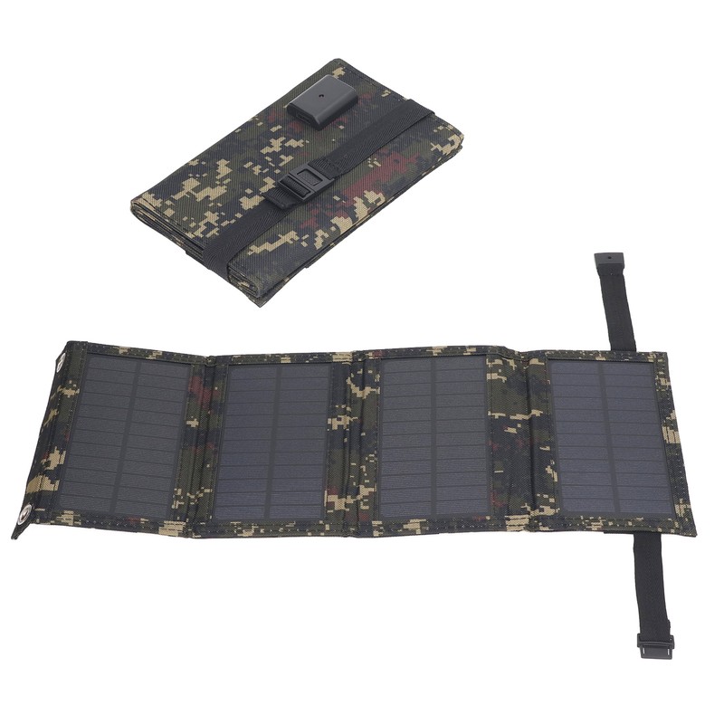 Solar Panel Professional 20W Efficient Waterproof 4 Folds Monocrystalline Silicon