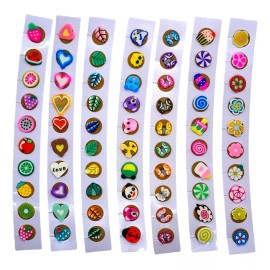 Mex Home Balines Con Parche Auriculoterapia 200 Piezas Decorados