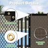 UPGRADE Privacy Fence Screen 90% Visual Blockage 6'x21' Brown Outdoor