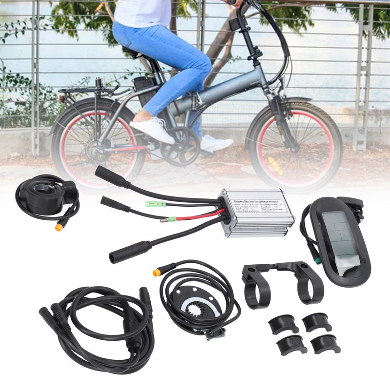 Electric Bike Conversion Kit LCD6 Display Full Waterproof DIY Electric