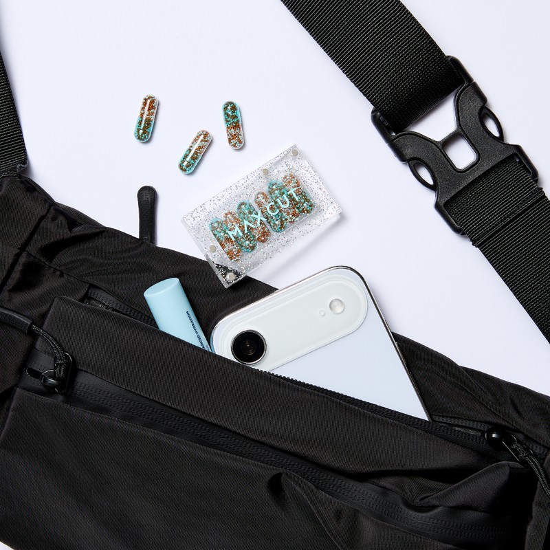 health helper [Notification only] Max Cut Magnetic Glitter Pill Case