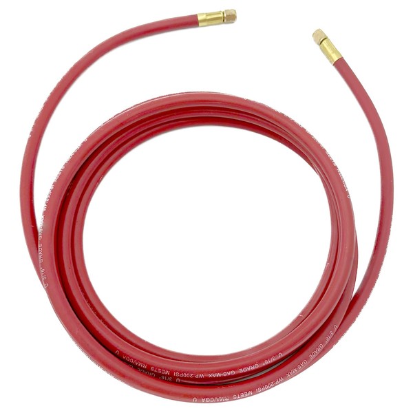 AWLOLWA Turbo Torch Style 0386-1090 Ah-12 Hose Acetylene, 12' Professional Series