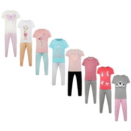 Ex UK Store Ladies Plus Size Pyjamas Short Sleeve Long PJ Sets Sleep Night Wear #LuckyDip (20)