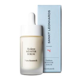 SANKT LEONHARDS - Hyaluronic Booster Serum - 30 ml - for a Plumped Skin, Tightened Contours & Fresh Glow - with Vitamin C & E, Shea Butter & Squalane - NCS-Certified Natural Cosmetics