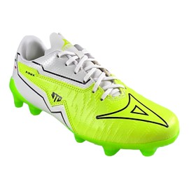 Pirma Youth Soccer Cleats, Legacy Skin Gamer 3050, Multiple Colors (White/Green, US Footwear Size System, Big Kid, Numeric, Medium, 6.5)