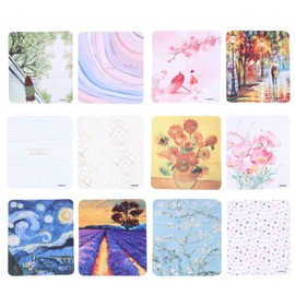 EXCEART Window Cleaner Eyeglass Cleaner 12Pcs Eyeglasses Wipe Cloth Glasses Clean Cloth Portable Phone Screen Clean Cloth Microfiber Cleaning Cloths for Glasses Window Cleaner Eyeglass Cleaner