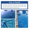 8 Pcs Light Blue Pool Cleaner Hose Weight Compatible with