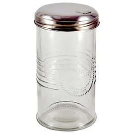 Grant Howard Old Fashioned Glass Sugar Dispenser, 14 Ounces