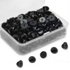 uadbau 50PCS Rubber Pin Backs – PVC Lapel Pin Backings,