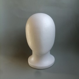 Wig Heads,Foam Mannequin Stand Holder - Cosmetics Faceless Display Stand for Hats Model Hair Hairpieces Style Salon Travel