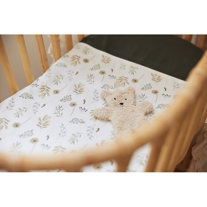 Jollein Wild Flowers 513-511-66098 Baby Blanket 75 x 100 cm