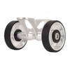 banapoy Bicycle Mudguard Easywheel, Bicycle Rear Wheels Mudguard Double Wheel