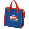 Skater FBC1 Snoopy Retro Label Peanuts Lunch Bag, Non-woven Fabric