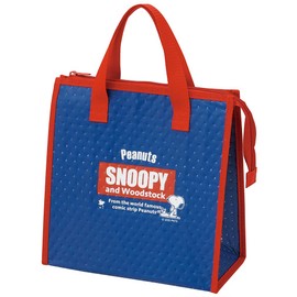 Skater FBC1 Snoopy Retro Label Peanuts Lunch Bag, Non-woven Fabric Insulated Bag