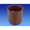 Wavin OSMA Roundline Downpipe Pipe Connector Brown 0T024n