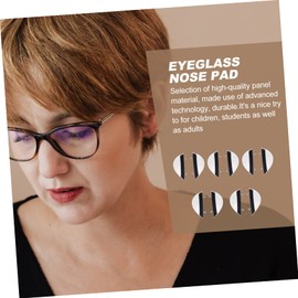 KOMBIUDA Glasses Nose Bridges 10 Pairs Acetate Nose Pads Soft and Comfortable Non- for Glasses