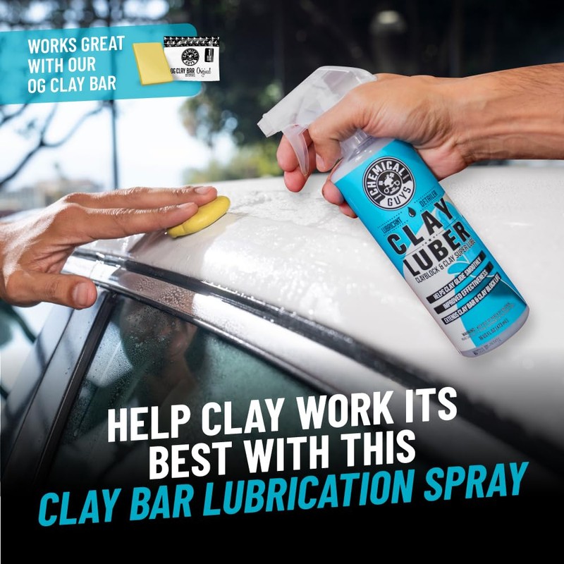 Chemical Guys Complete Clay Kit, Paint Restoration Kit for Cars,