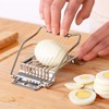AYNKH Set of 4 Egg Slicer for Boiled Eggs, Egg