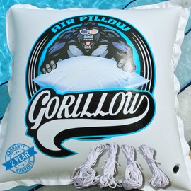 Pool Pillows for Above Ground Pools - 4' x 4' Heavy Duty Pool Pillow for Winterizing - Pool Closing Kit Protects Pool Covers from Snowstorms - Pool Air Pillow Comes with 2-Year Warranty