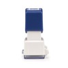 Stamp-Ever Pre-Inked Message Stamp – Entered, Blue Ink – Impression