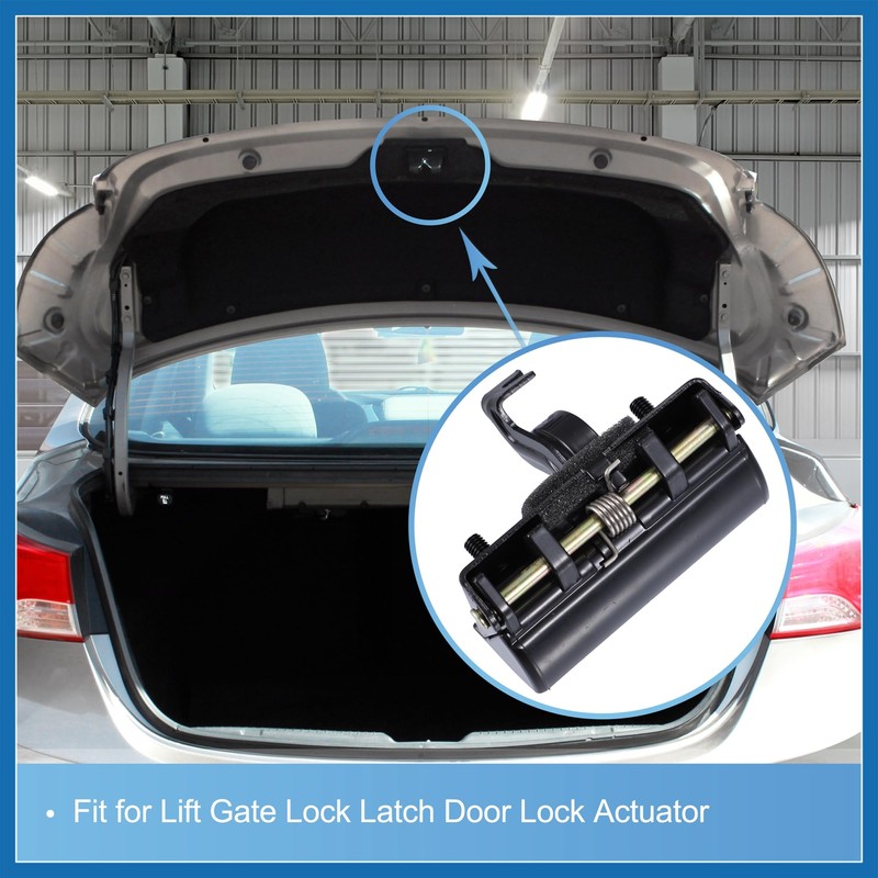 A ABSOPRO 74810-S6A-003 Tailgate Rear Trunk Hatch Lock Handle Assembly