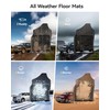 3W Floor Mats Fit for 2019-2024 Dodge Ram 1500 Crew