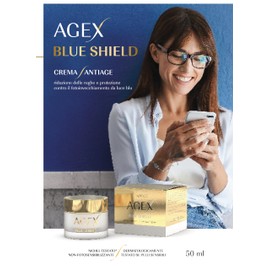 Agex by Pharcos® Blue Shield Anti-Wrinkle Cream with Blue Light Filter