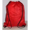 N/A Drawstring Red Children's Gym Tote Bag School Sport Pack