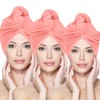 Glamza Microfibre Hair Towel Wrap Super Absorbing Twist Turban Hair