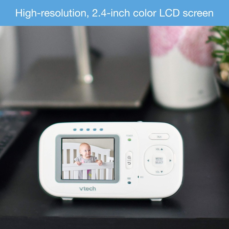 VTech VM320 2.4 Inch Digital Video Full-Color Baby Monitor with